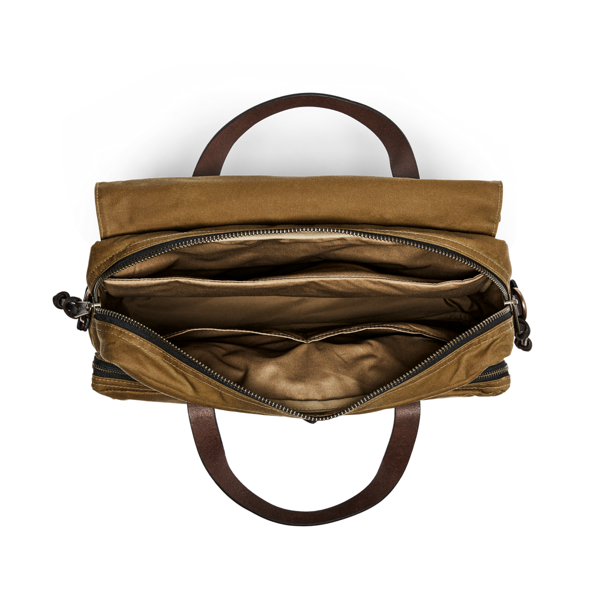 24 HOUR TIN BRIEFCASE - DARK TAN