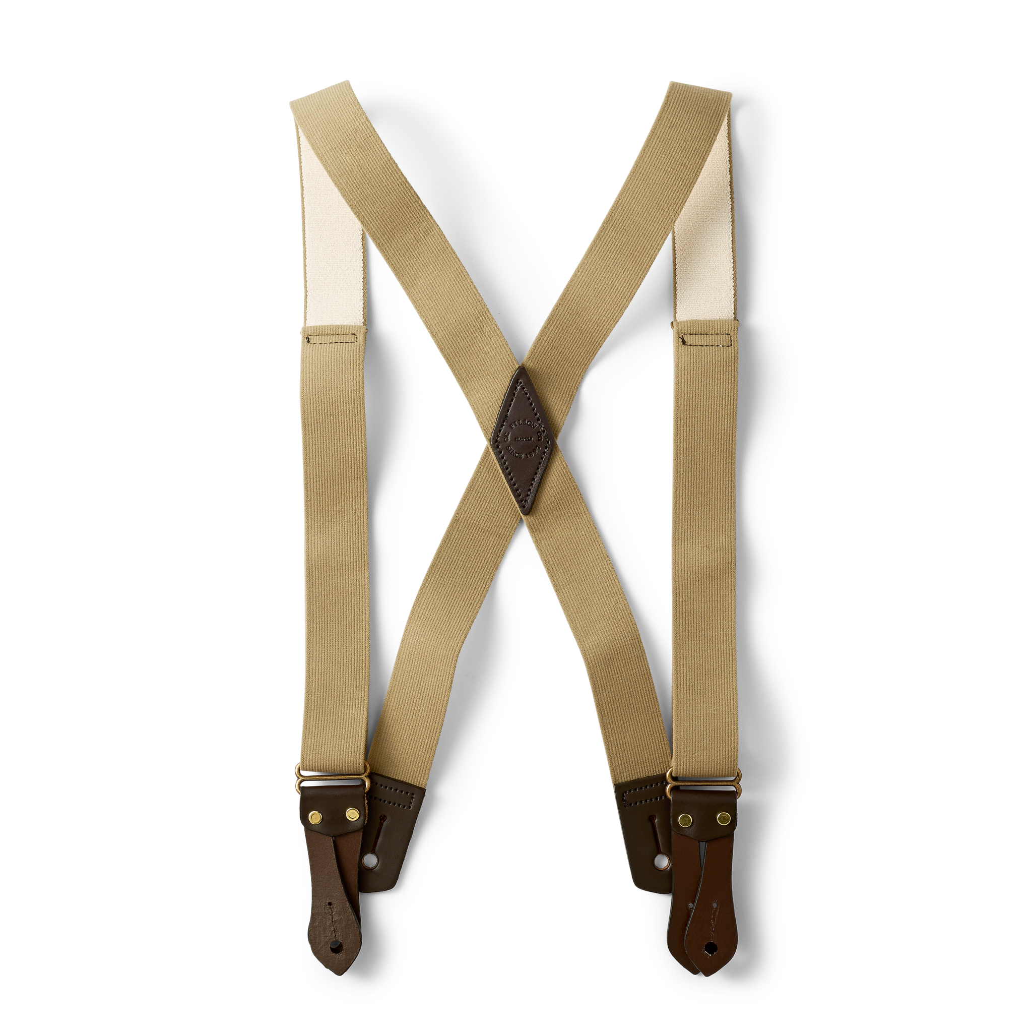 TAB SUSPENDERS - TAN