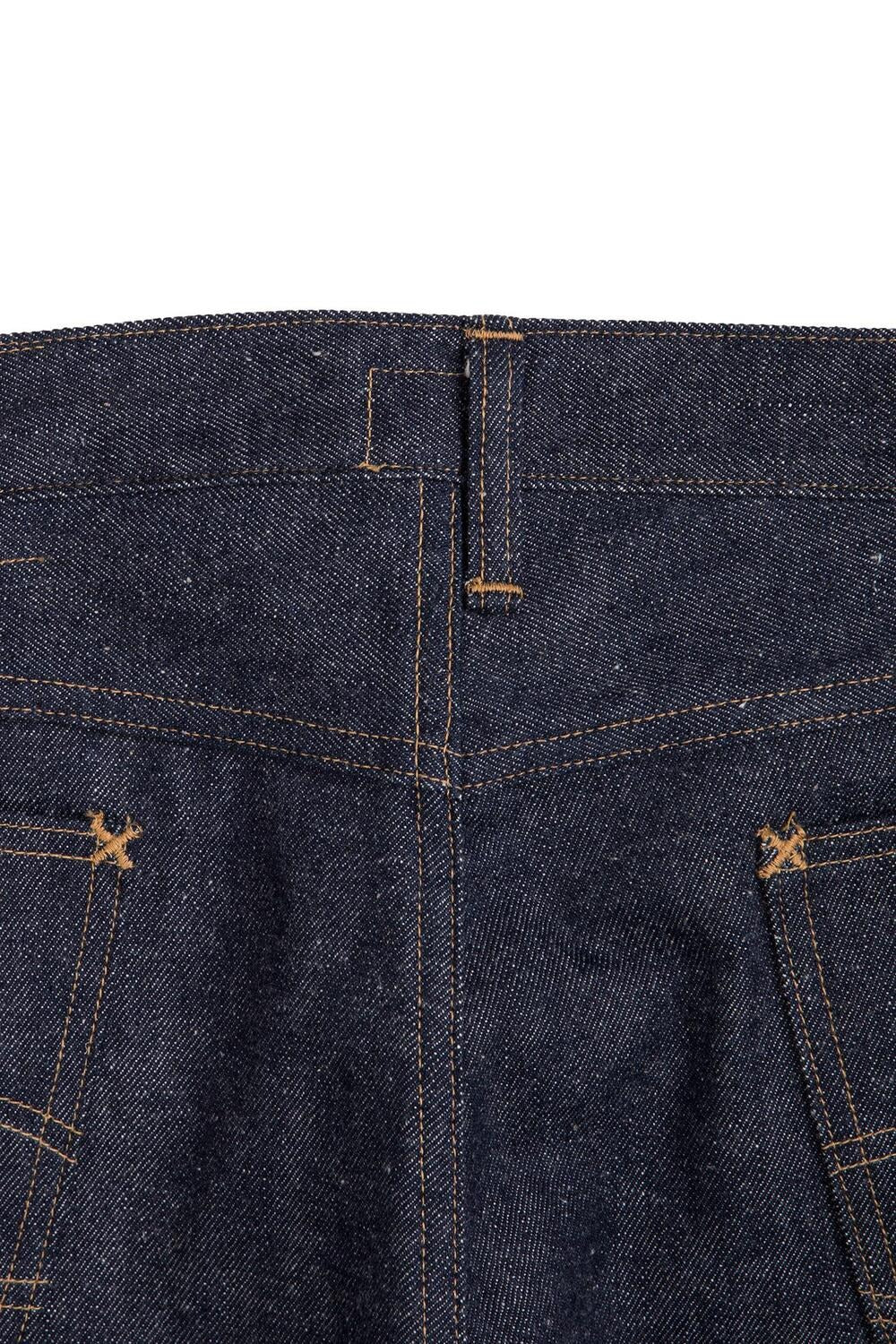 1010 DSB OFFSET LOOP COWBOY PANTS(WW II MODEL) - INDIGO