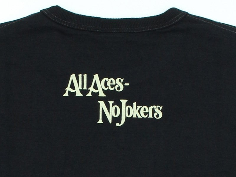BR79728 SLUB YARN T-SHIRT 77th FTR SQ. - BLACK