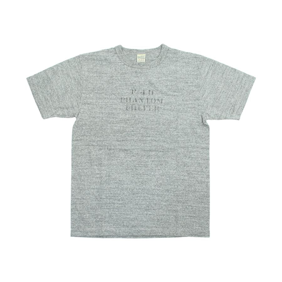 BR79730 Slub Yarn T Shirt Phantom Phlyer - H.GRAY