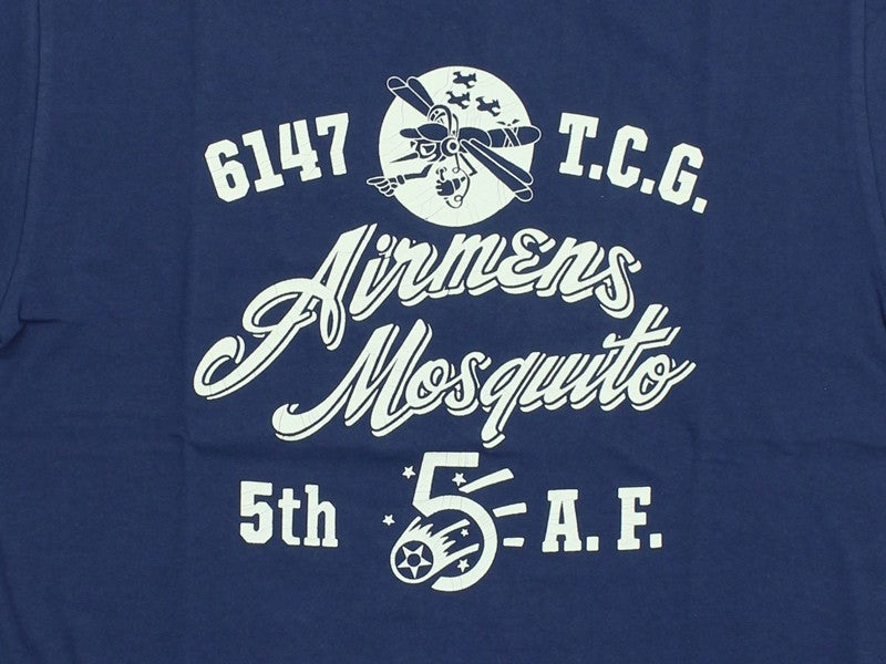BR79775 S/S T-SHIRT - AIRMENS MOSQUITO - NAVY