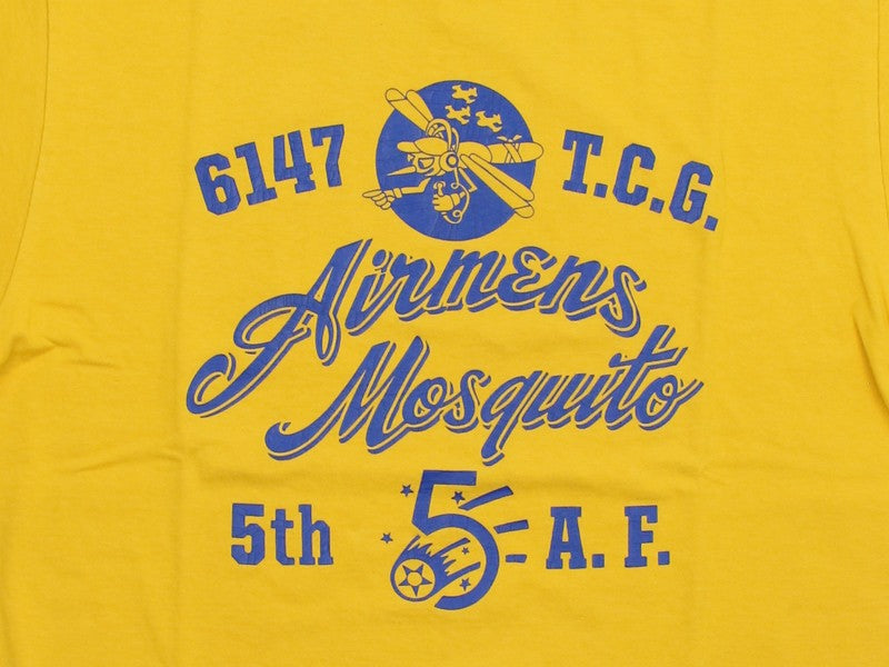 BR79775 S/S T-SHIRT AIRMENS MOSQUITO - GOLD