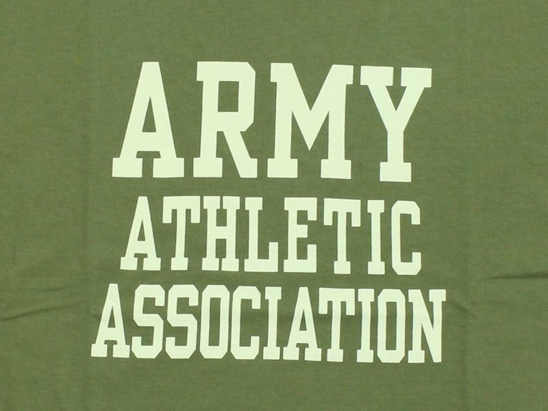 BR79777 S/S T-SHIRT ARMY ATHLETIC ASSOCIATION - OLIVE