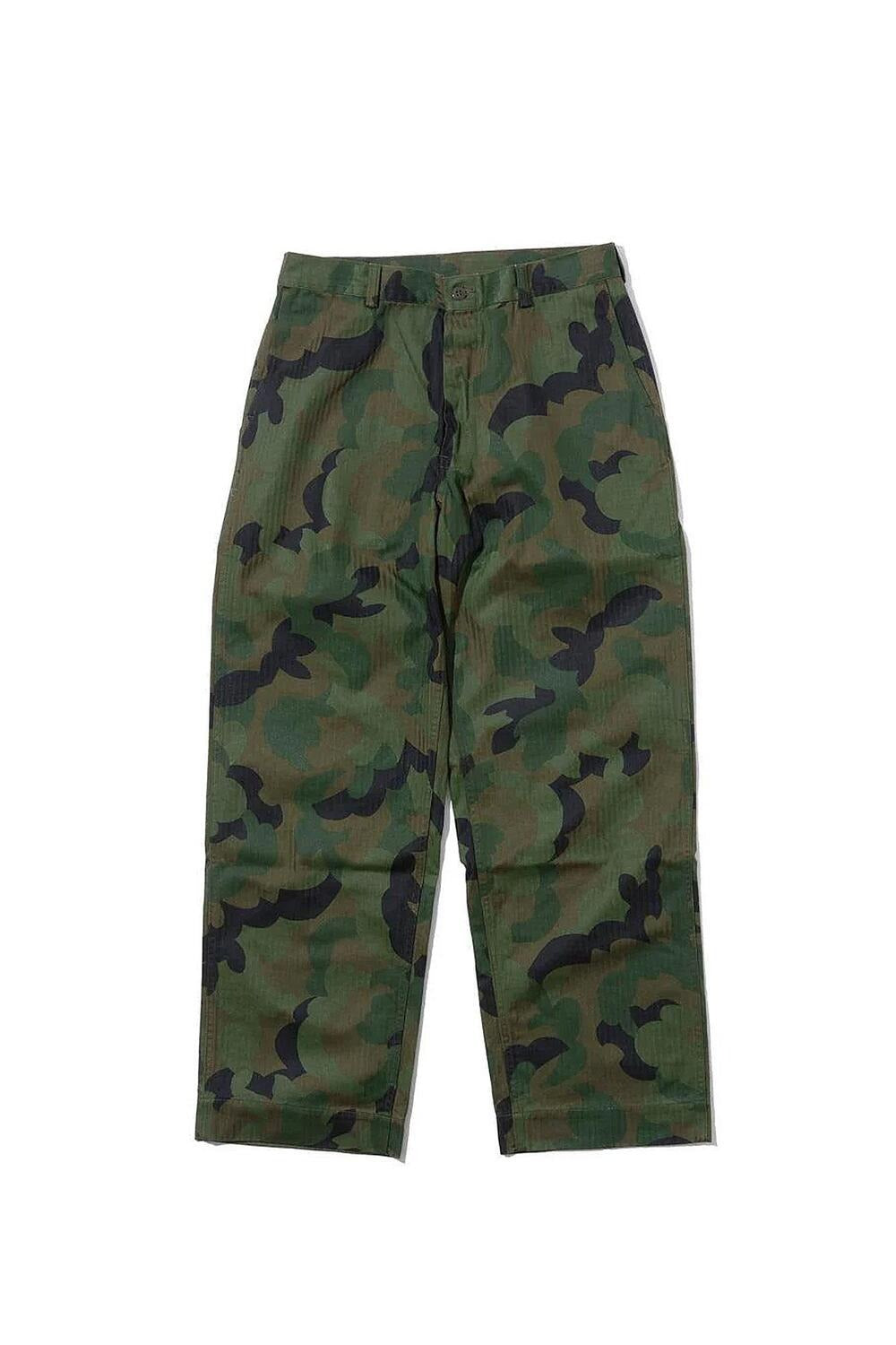 1236 USMC HBT P53 UTILITY PANTS FIRST-TIME - CAMOUFLAGE
