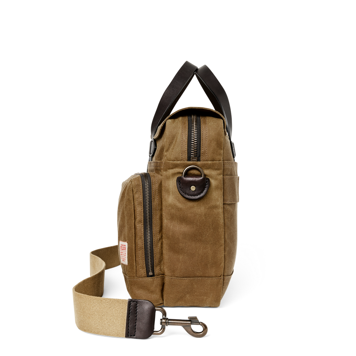 24 HOUR TIN BRIEFCASE - DARK TAN