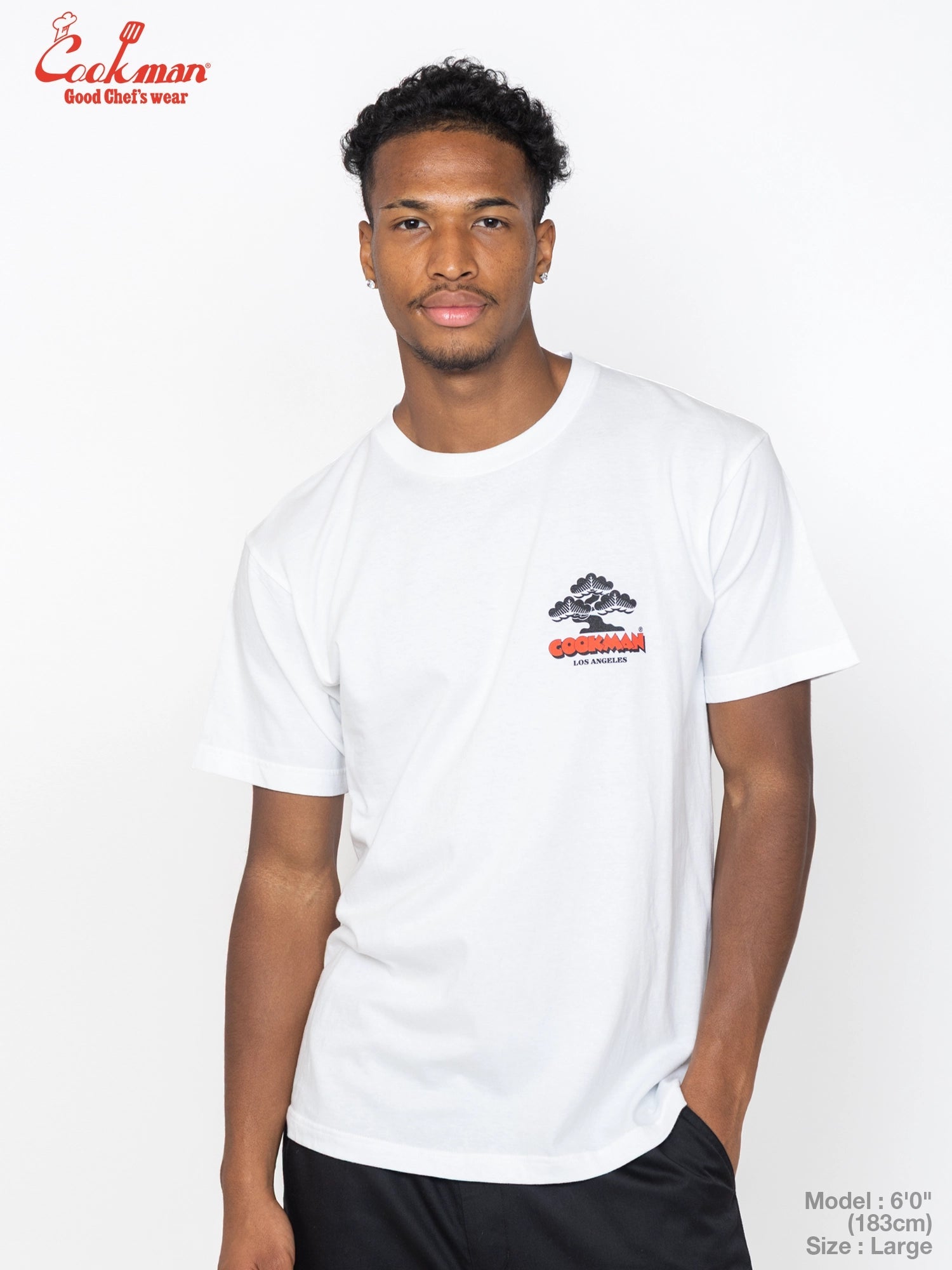 GINZA TEE S/S - WHITE