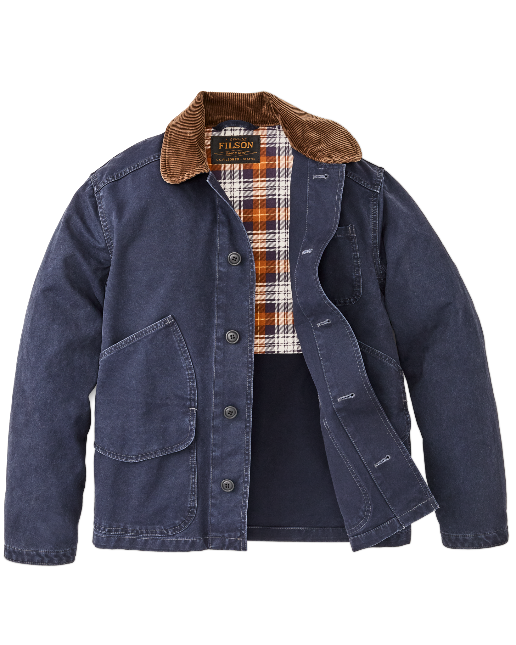 Canvas Outfitter Jacket - Blue Mussel