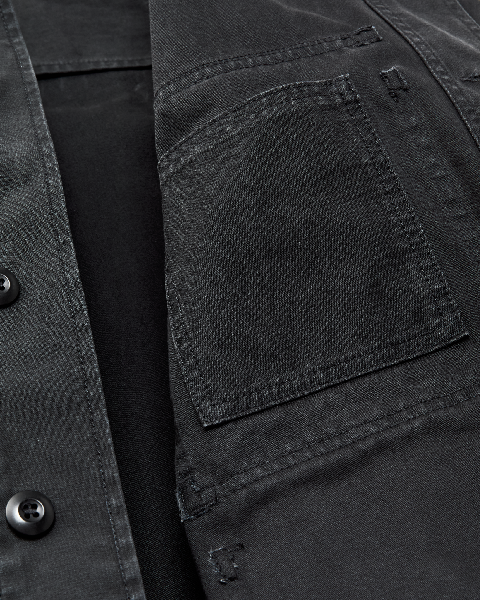 FIELD CRUISER JACKET - WASHED FADED BLACK
