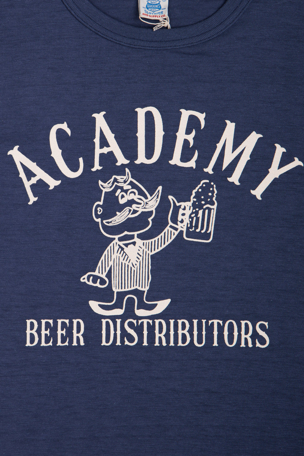 JG-CS06 ACADEMY BEERDISTRIBUTORS Tee - FADE BLUE