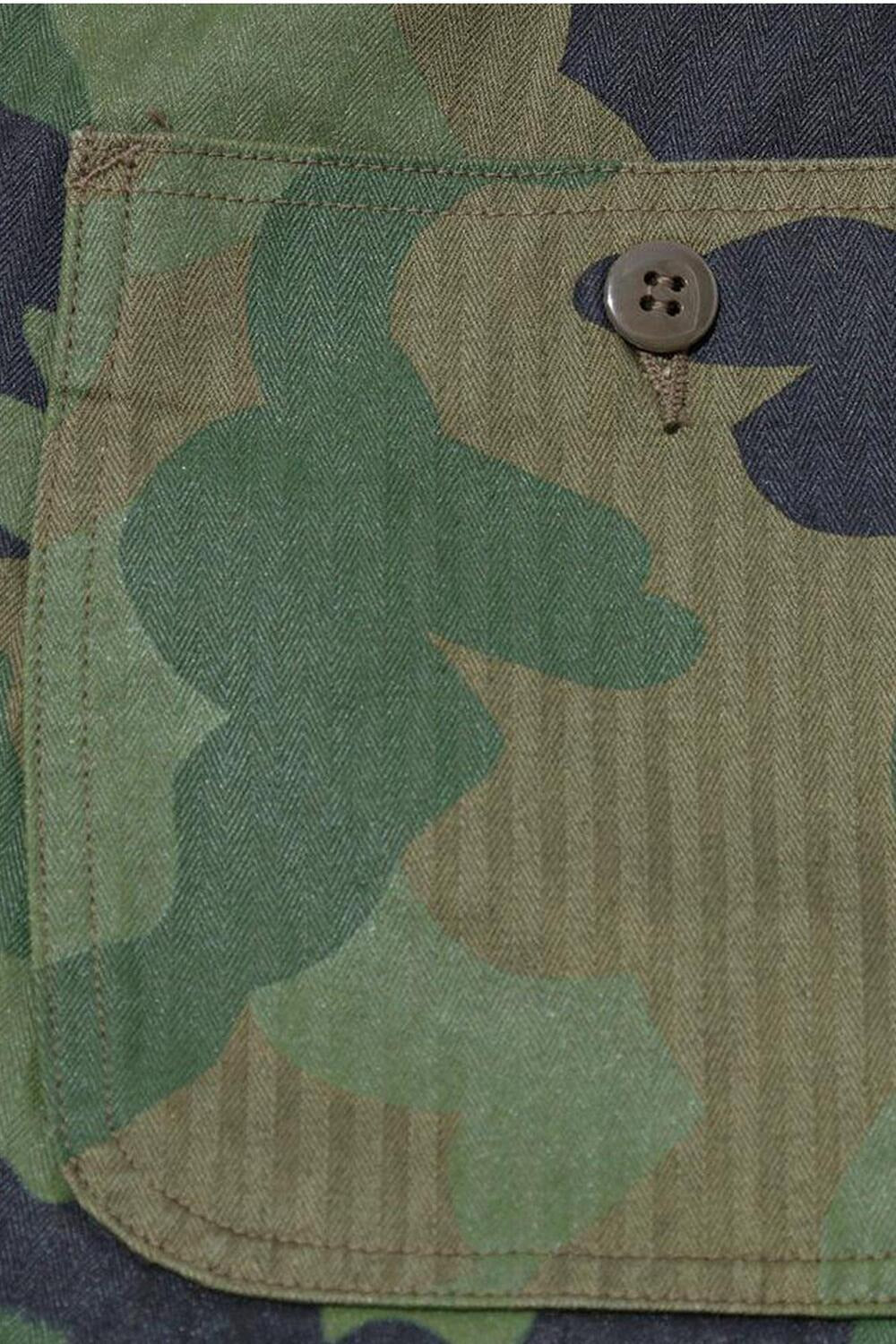 1236 USMC HBT P53 UTILITY PANTS FIRST-TIME - CAMOUFLAGE