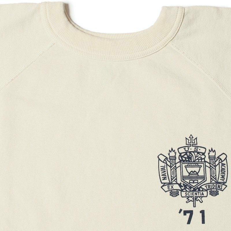 4104 SHORT SLEEVE SW US NAVAL ACADEMY - CREAM