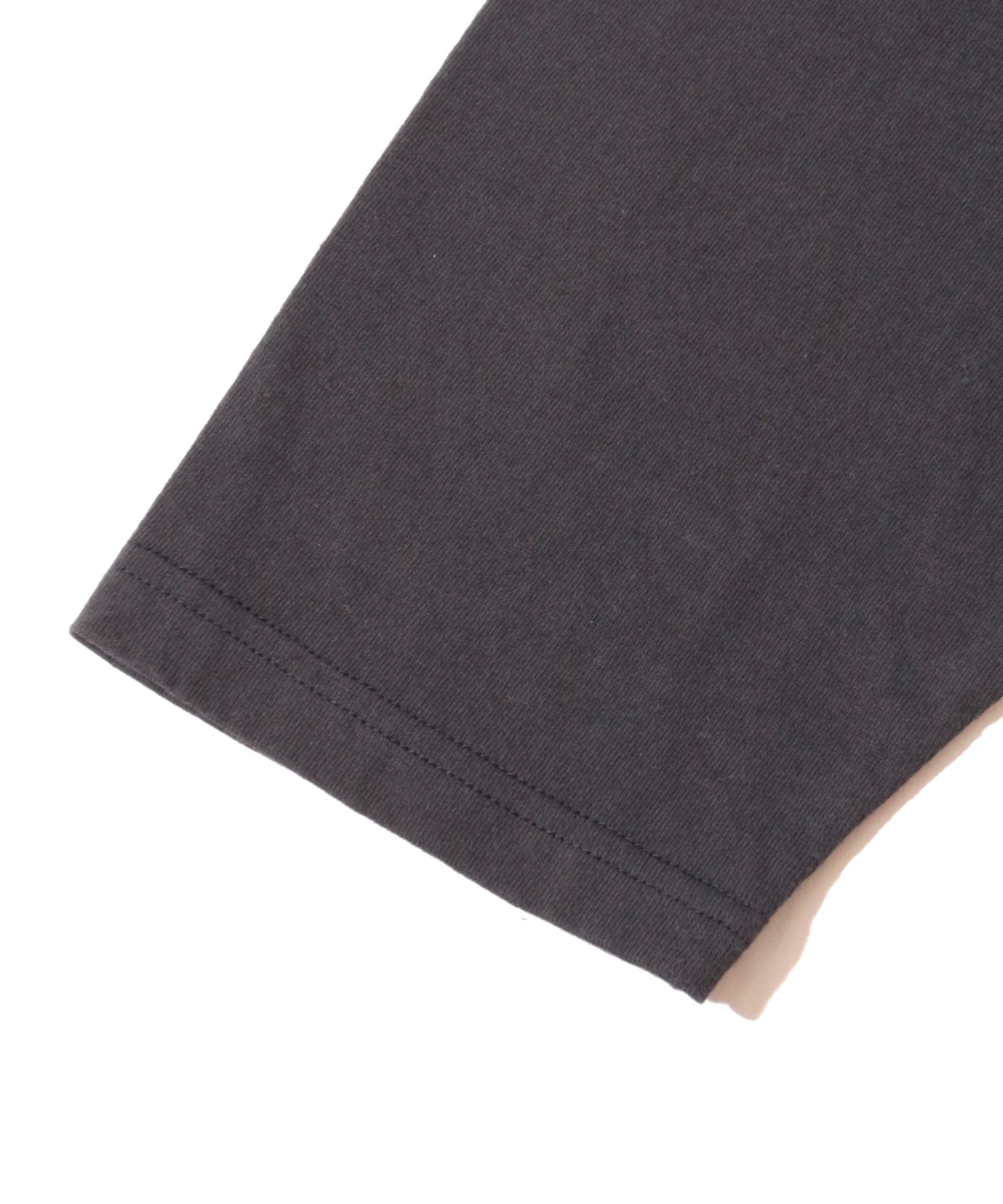 3/4 BASEBALL TEE 3-TONE - CARBON/PURPLE