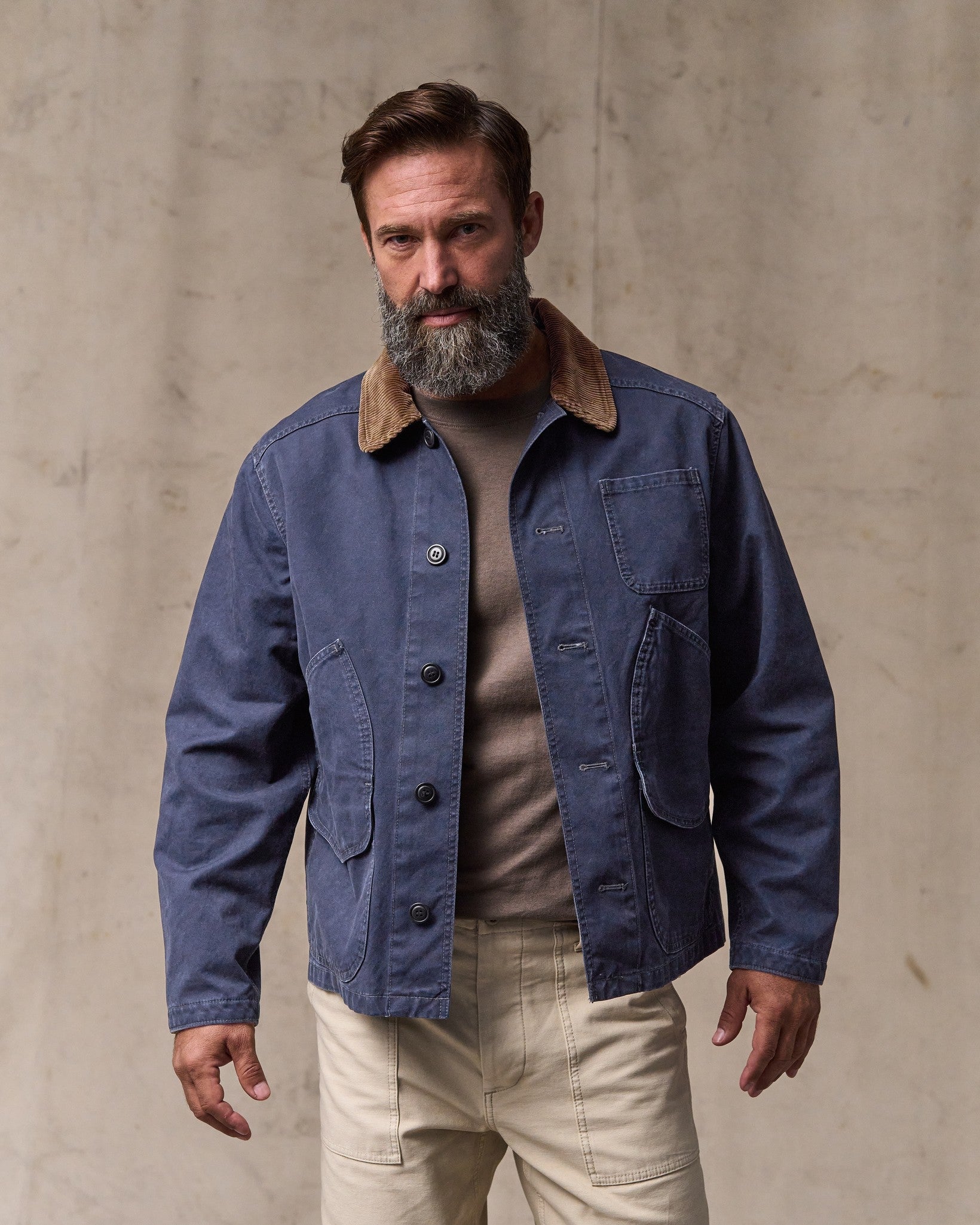 Canvas Outfitter Jacket - Blue Mussel