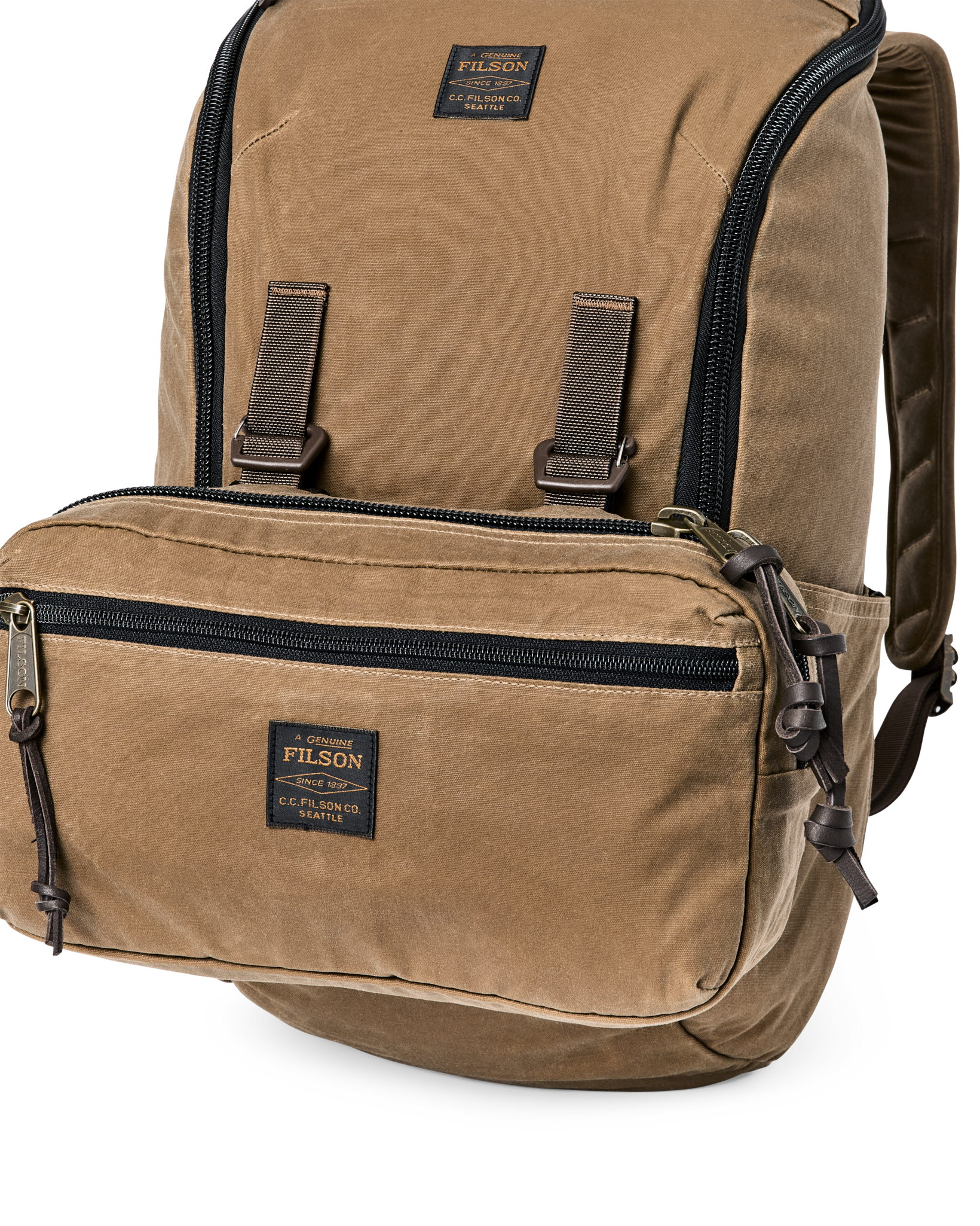 TRAPPER CREEK 28L BACKPACK - DARK TAN