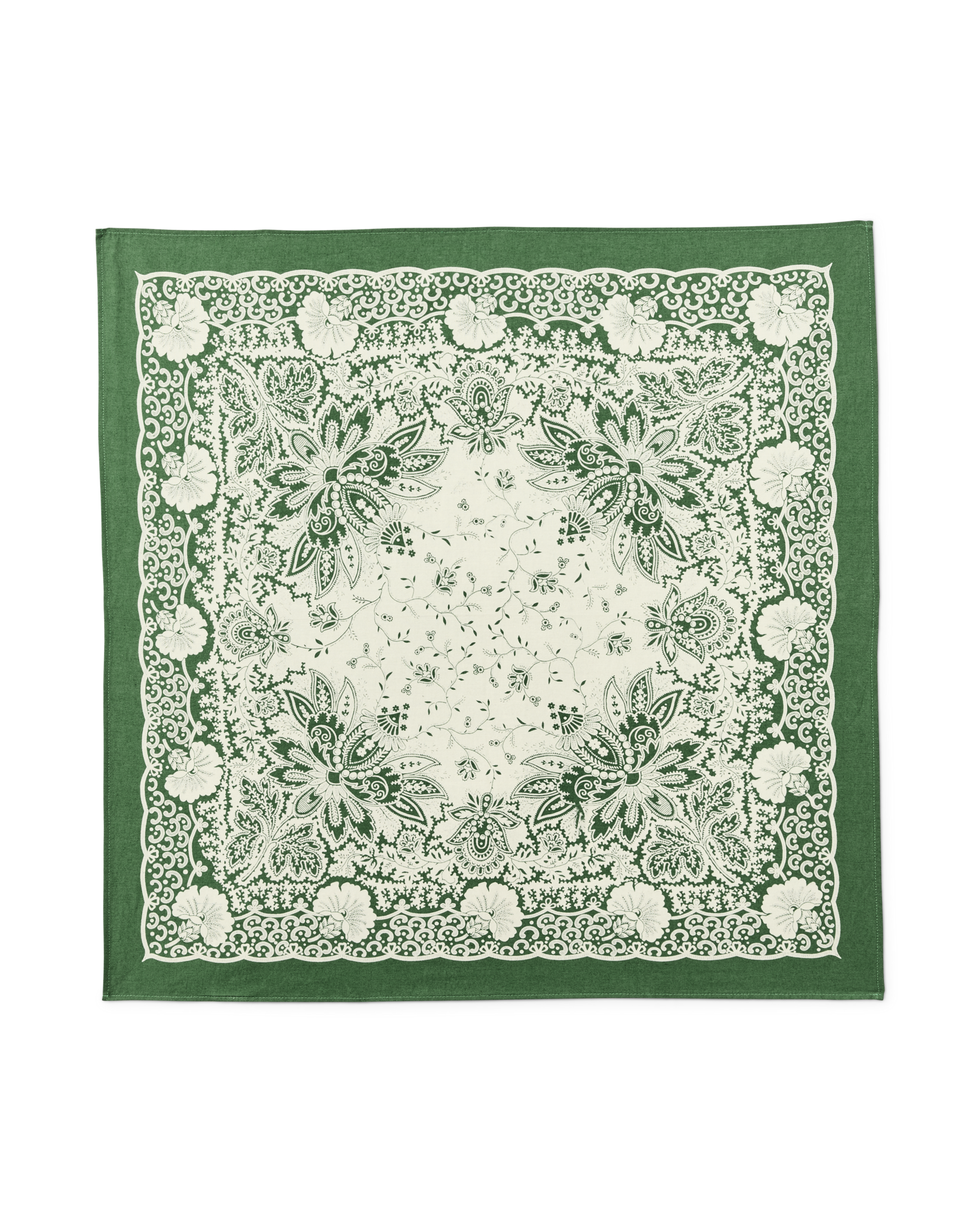 PAISLEY BANDANA - GREEN