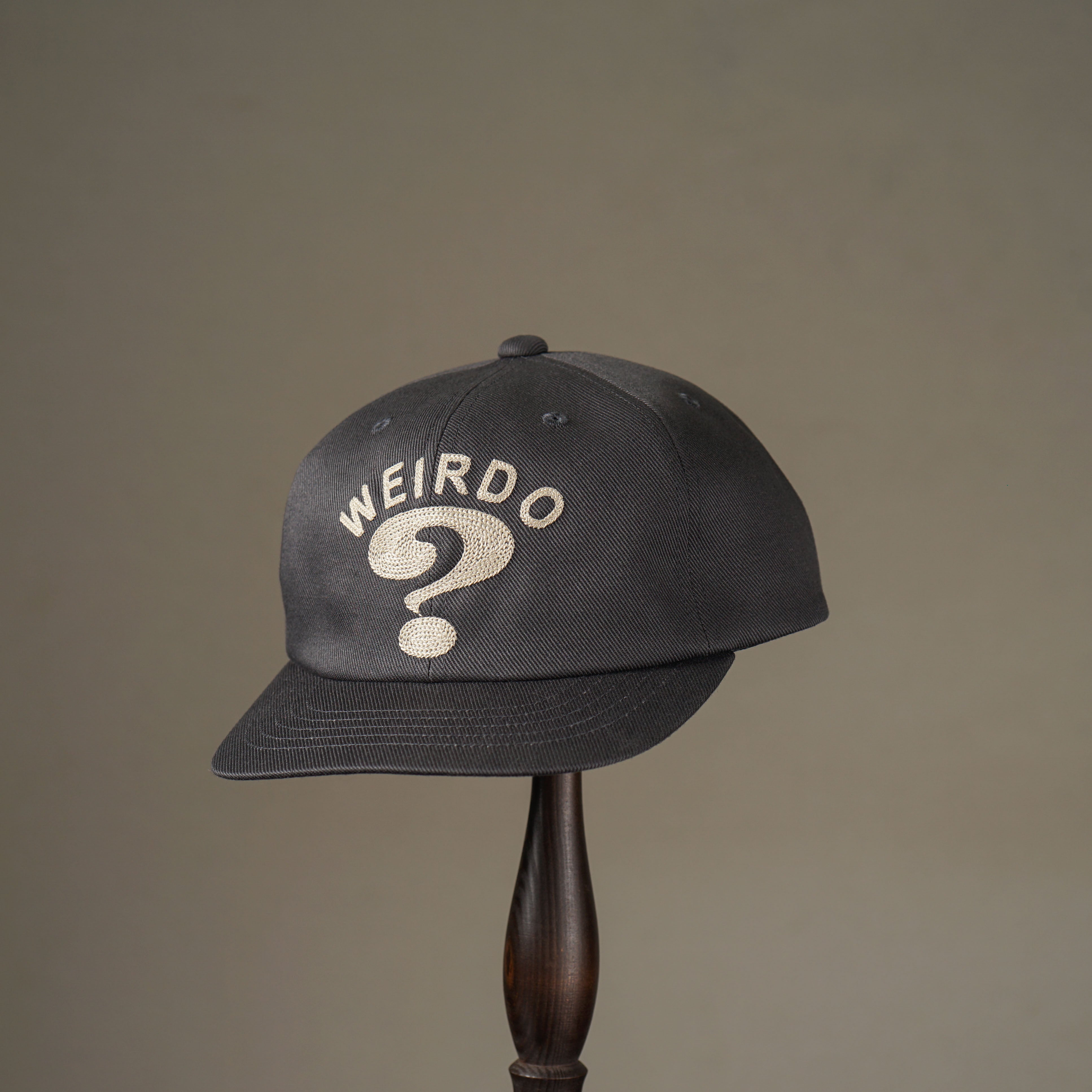WEIRDO? - BASEBALL CAP - BLACK