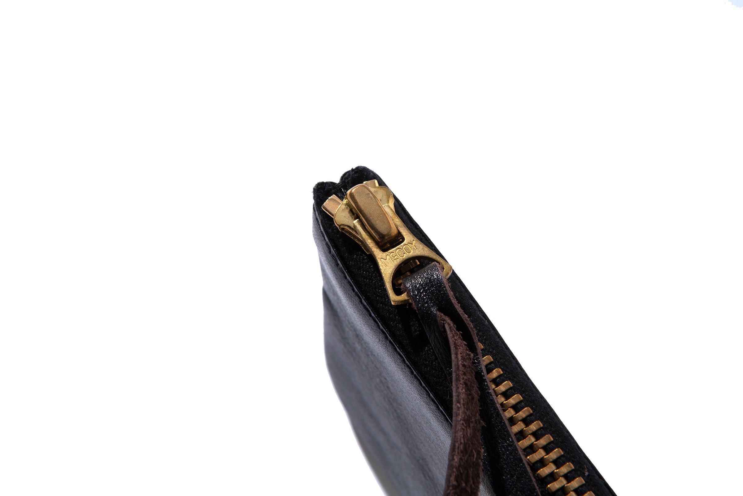 MW17100 McCOY'S HORSEHIDE WALLET - BLACK
