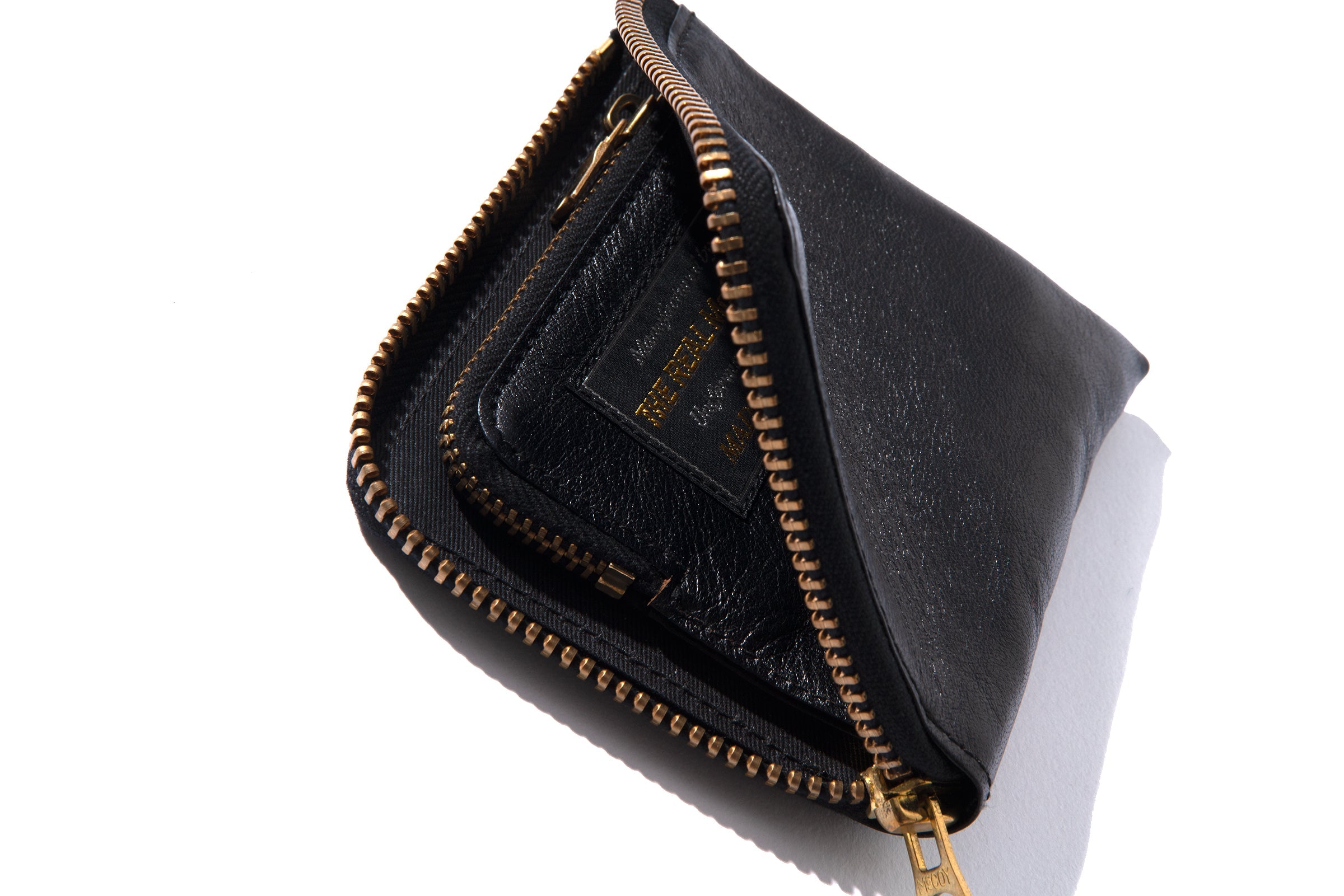 MW17100 McCOY'S HORSEHIDE WALLET - BLACK