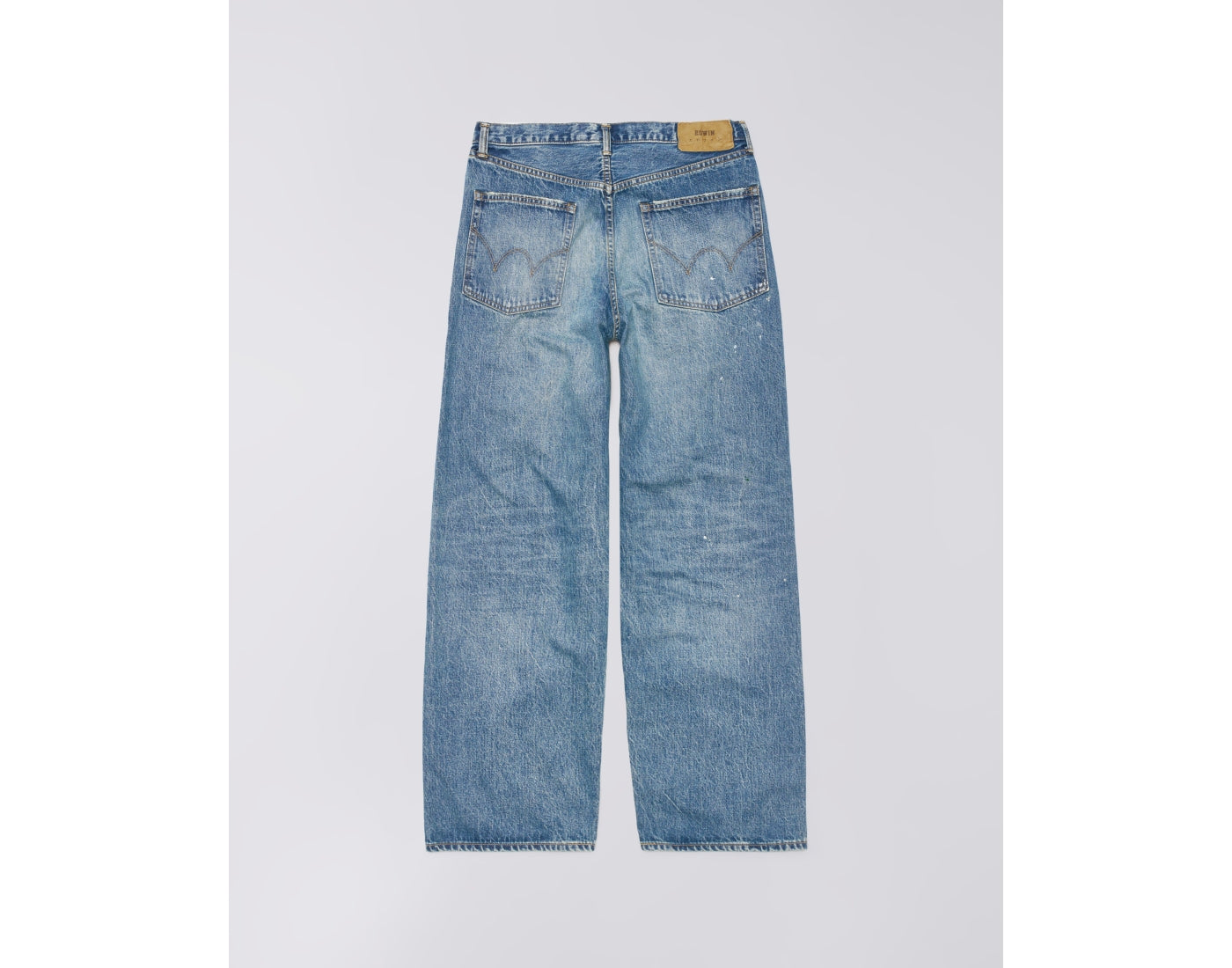 EEU05-133 WIDE PANT - BLUE MID USED PAINT