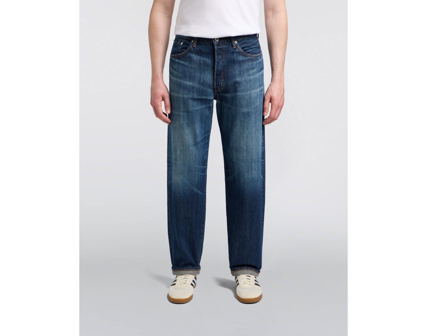 EEU104-826M LOOSE FIT (DARK USED) - BLUE