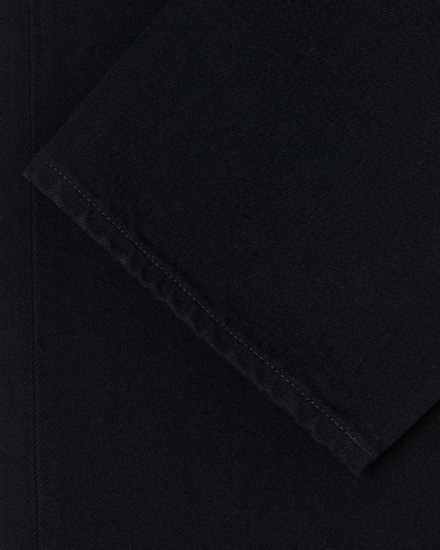 EU04Z-401 REGULAR STRAIGHT - BLACK UNWASHED