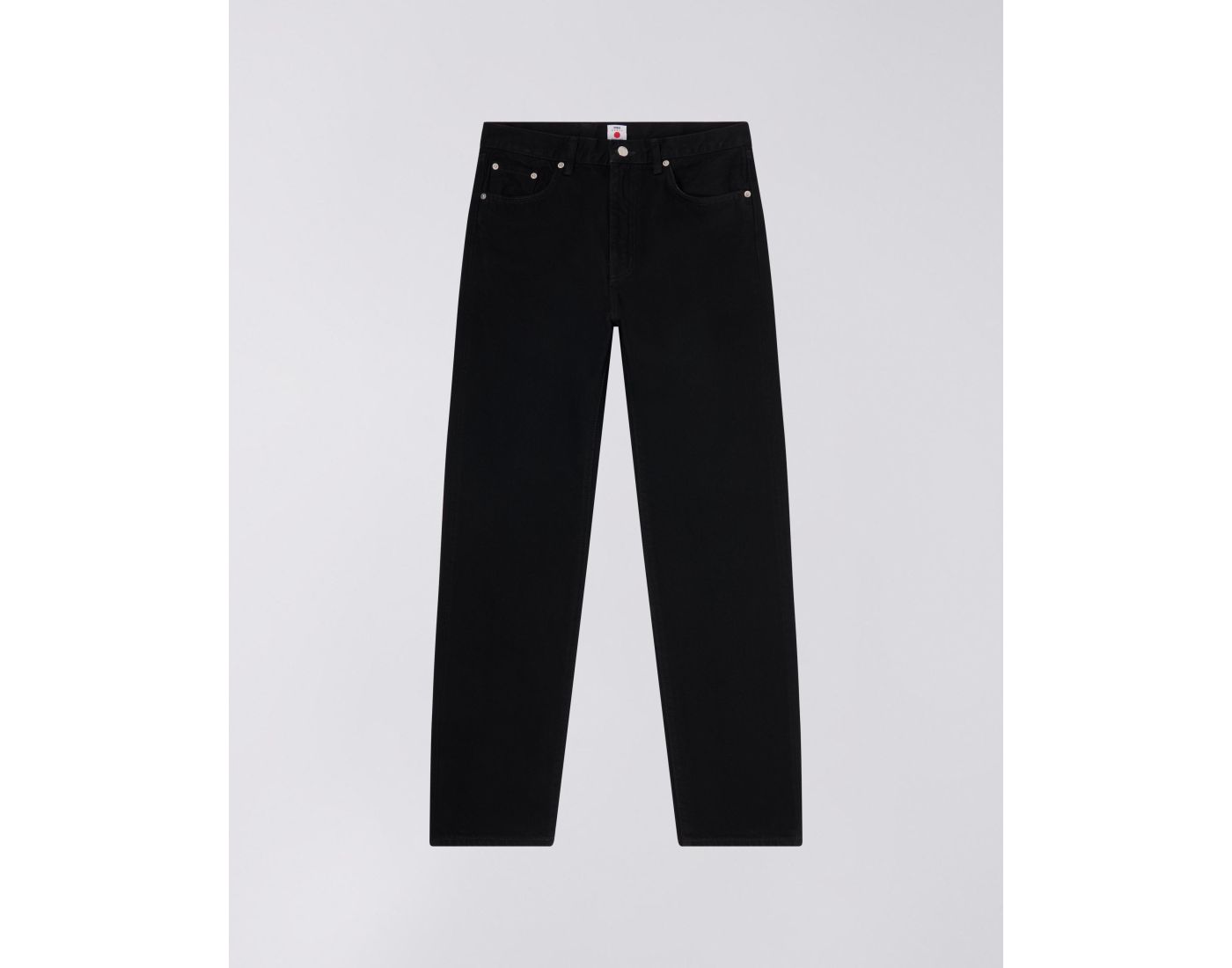 EU04Z-401M REGULAR STRAIGHT (UNWASHED) - BLACK