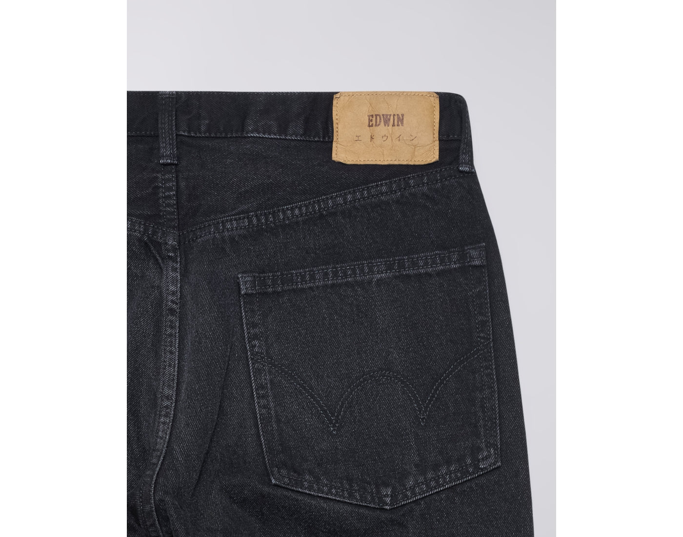 EU05Z-475 WIDE PANT - BLACK DEEP DARK USED