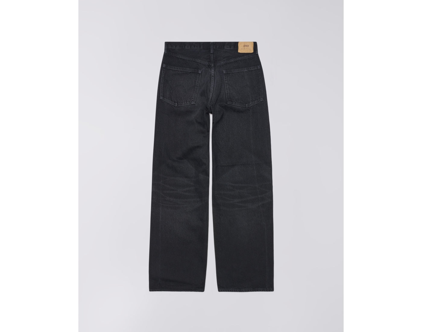 EU05Z-475 WIDE PANT - BLACK DEEP DARK USED