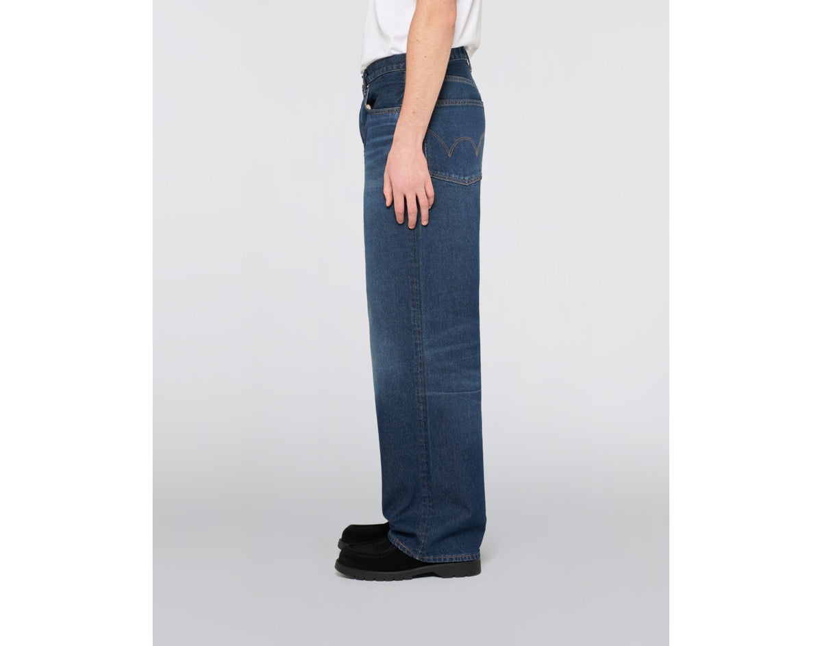 EU05Z-926 WIDE PANT - BLUE DARK USED