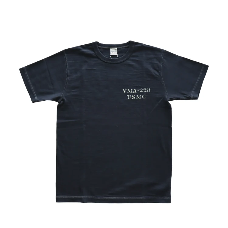 BR79732 Slub Yarn T Shirt VMA-223 - BLACK