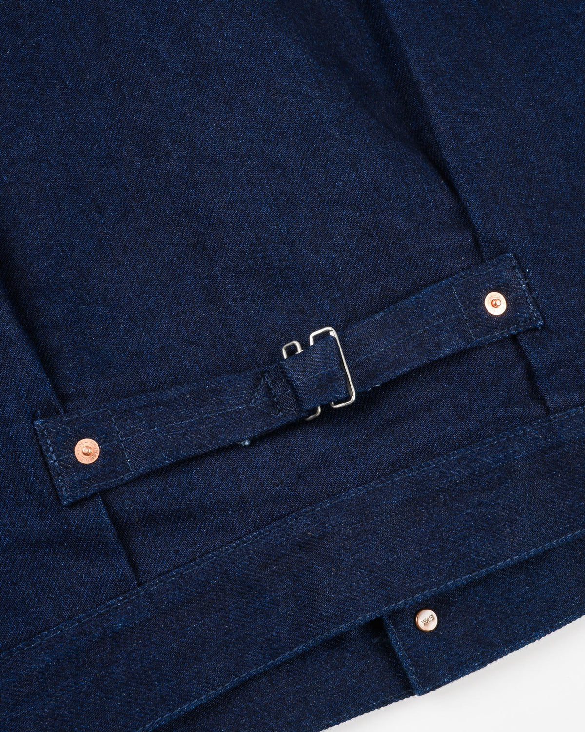 IHJ-140-IG 19oz Selvedge Denim Type I Jacket - INDIGO/GREY