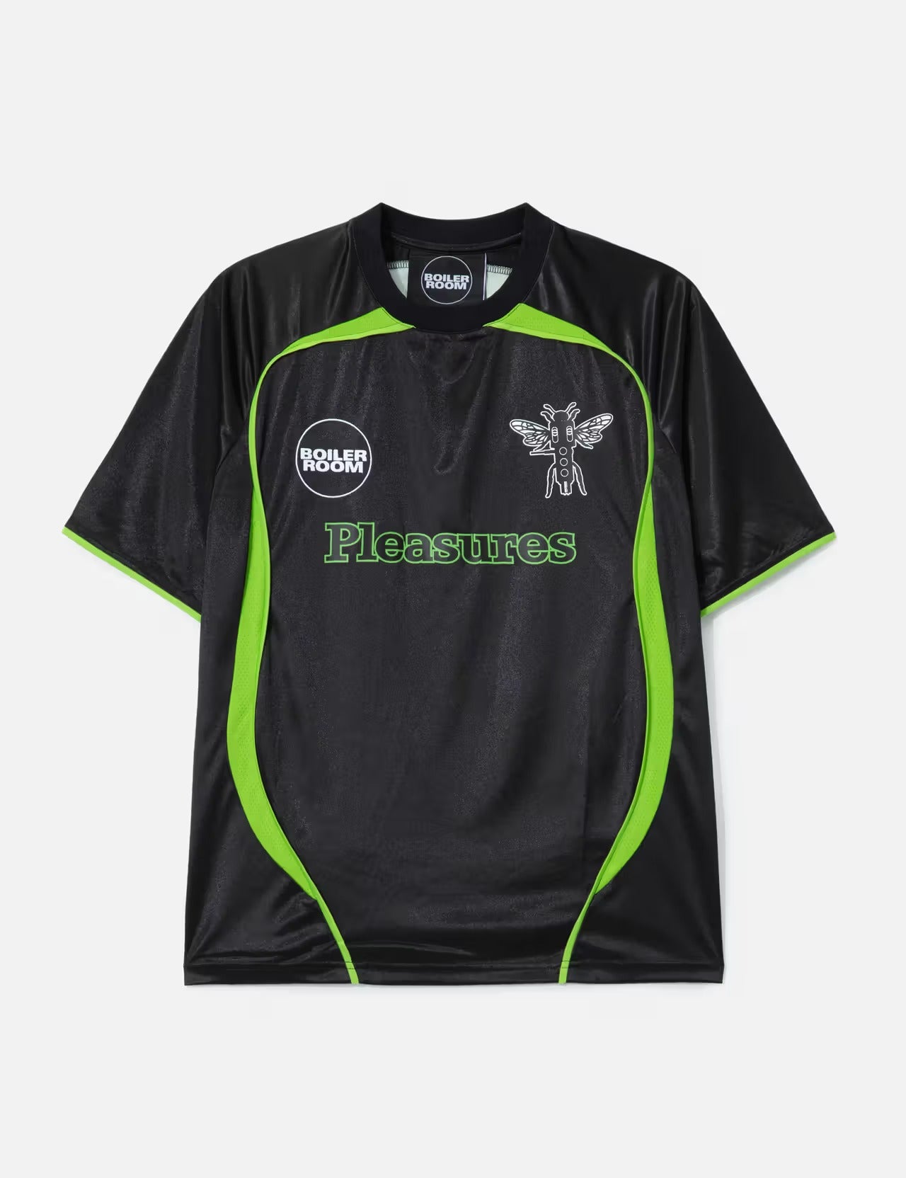AQUA SOCCER JERSEY - BLACK