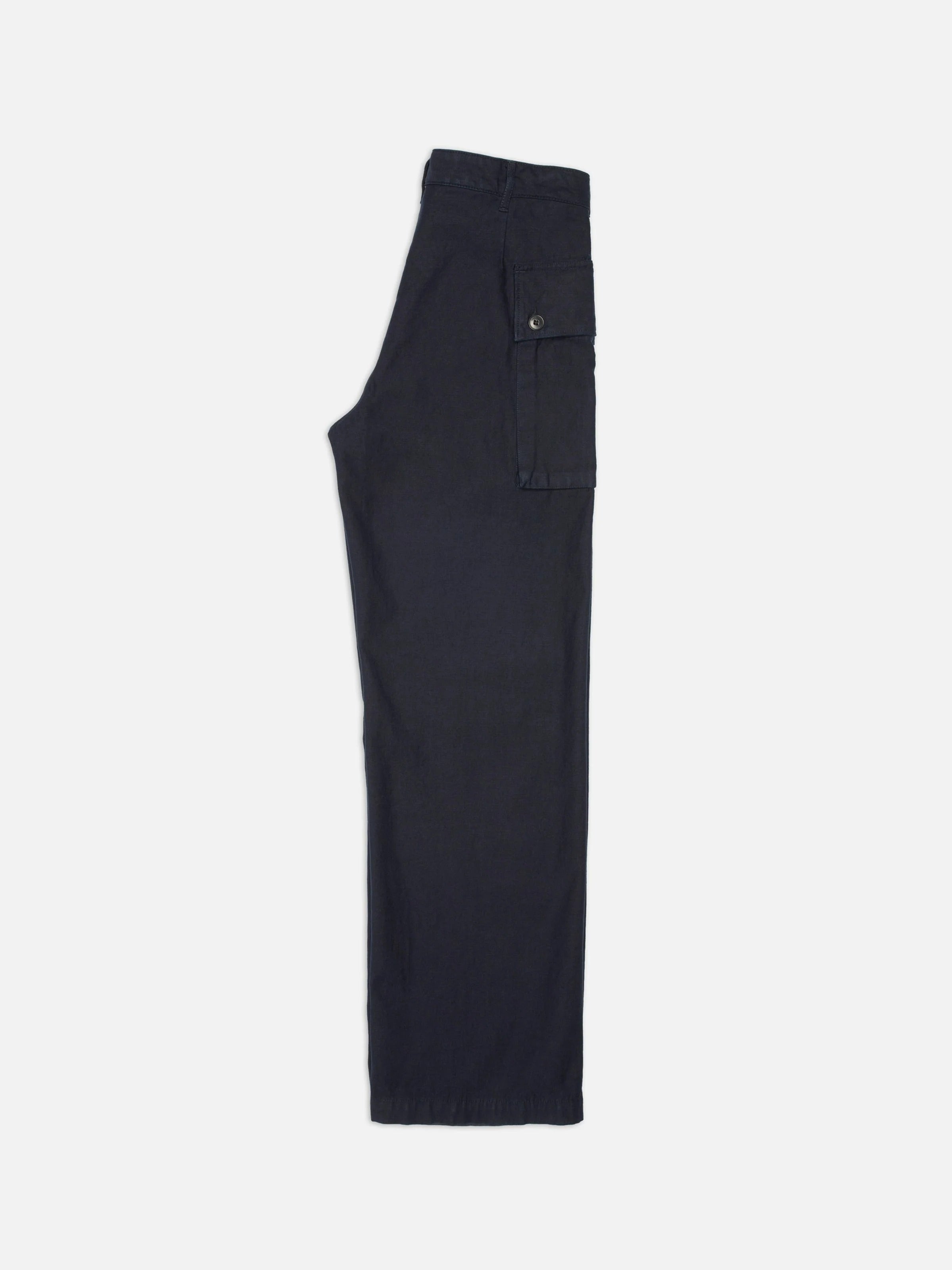 Loud Larry Pants Back Sateen - Indigo