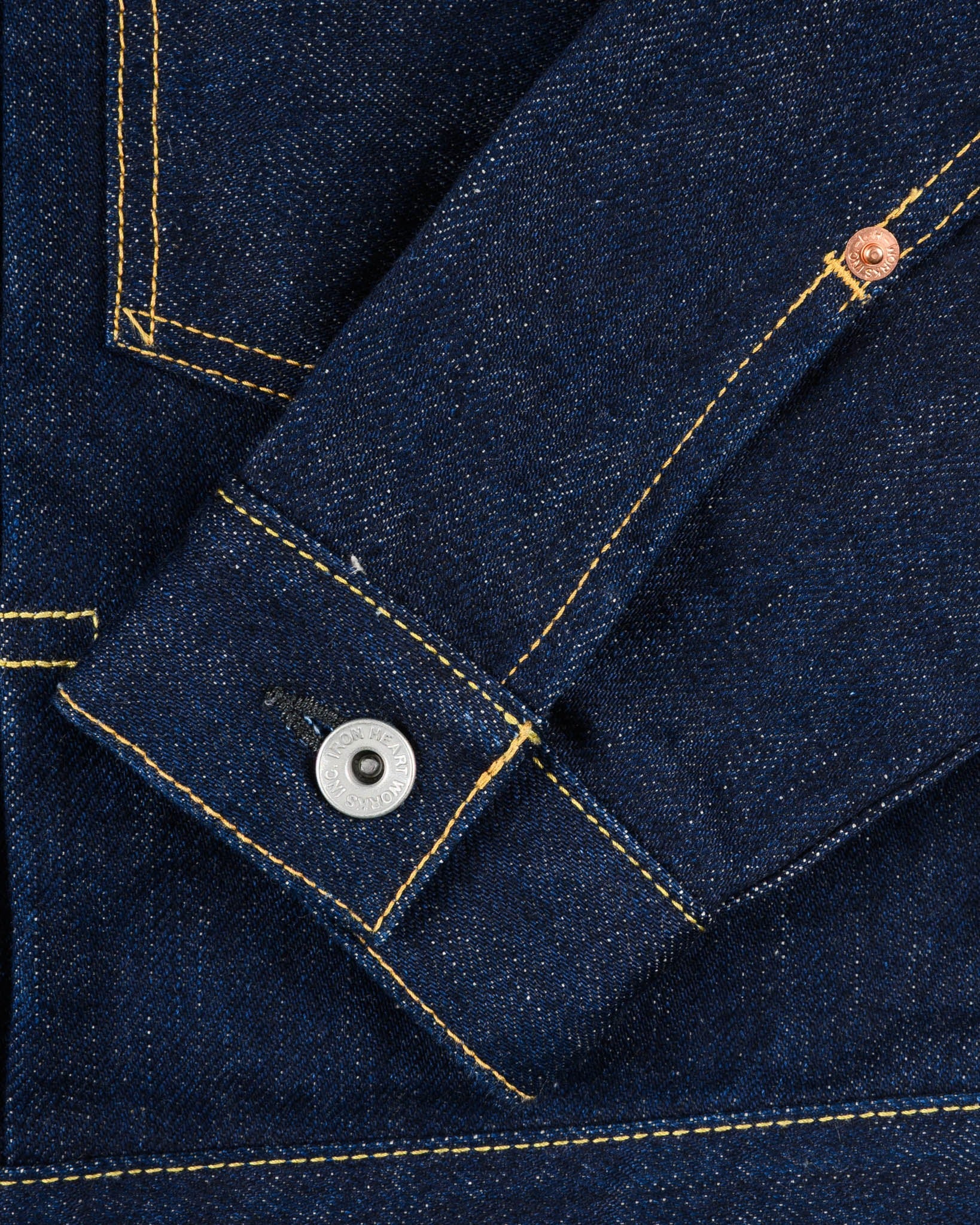 IHJ-139-IND 19oz Selvedge Denim Type II Jacket - INDIGO
