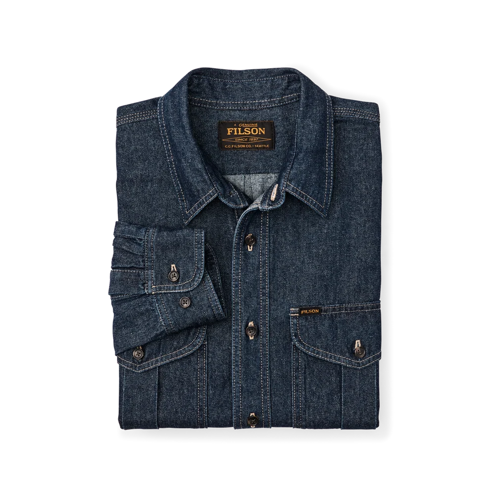 Denim Guide Shirt - RINSED INDIGO