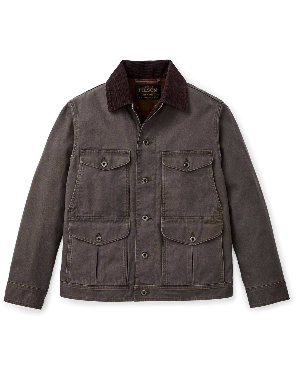 Rustic Canvas Journeyman Jacket - BARK