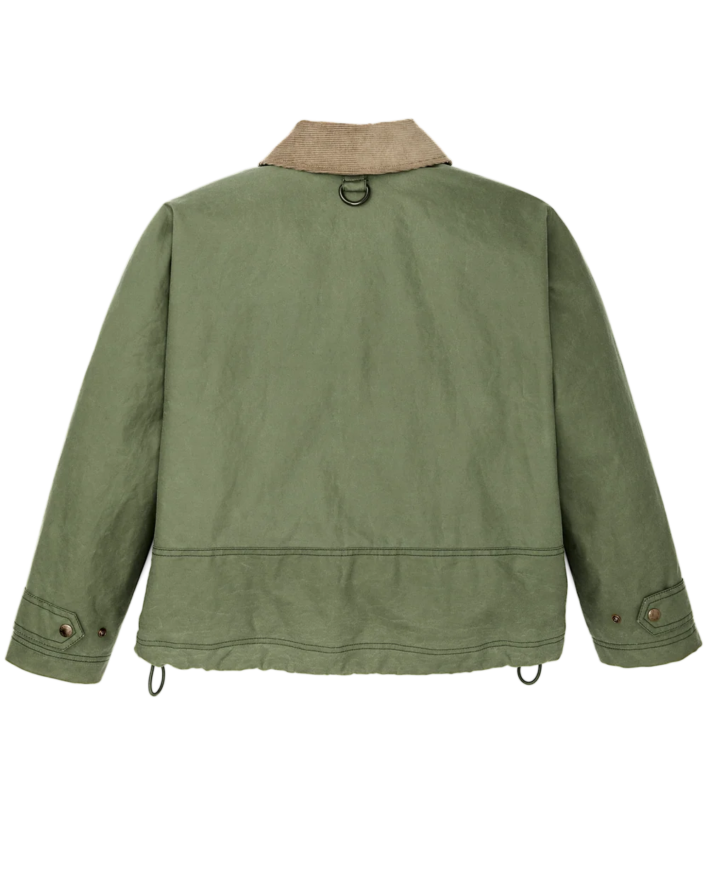 Women's Shelter Cloth Short Work Jacket - SAGE OLIVE