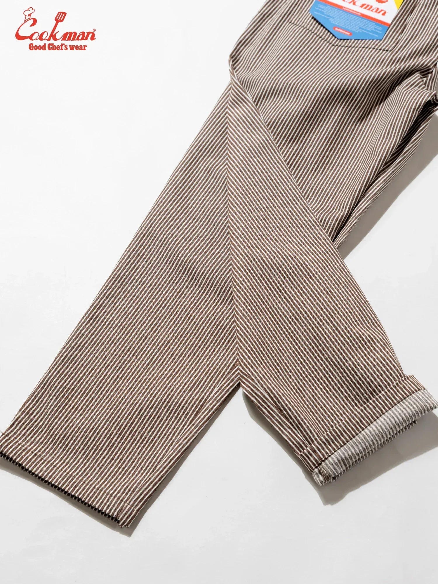 CHEF PANTS HICKORY - BROWN