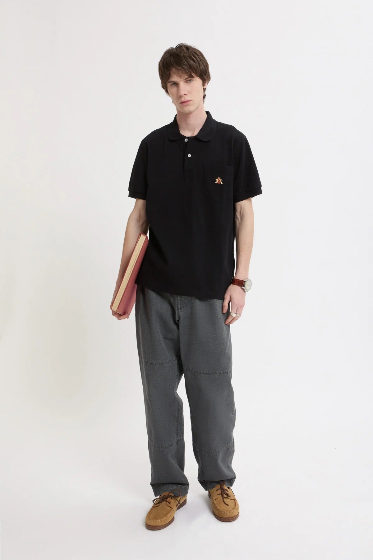 PIQUET POLO - BLACK