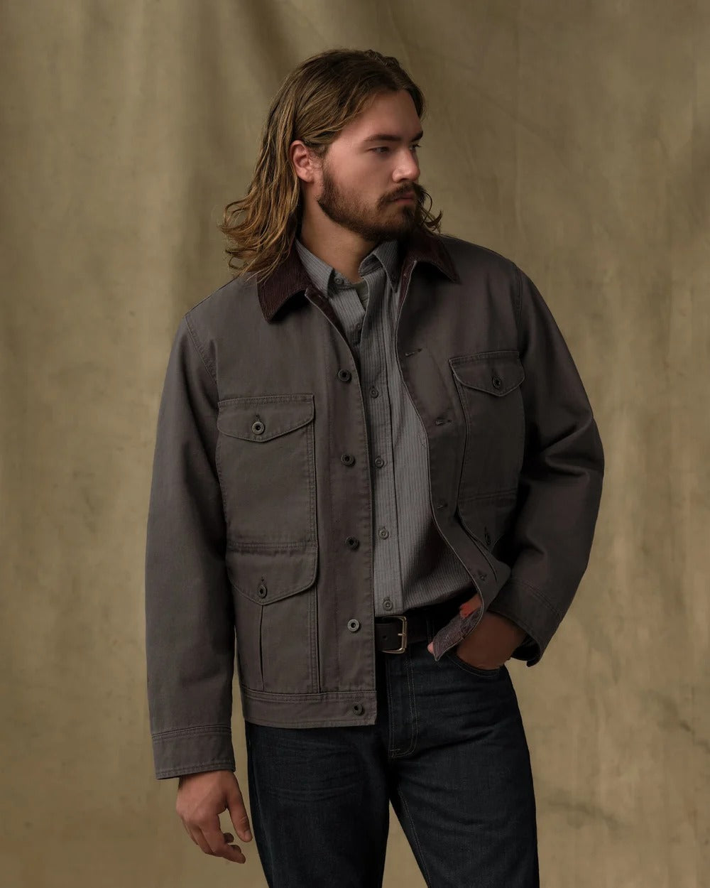 Rustic Canvas Journeyman Jacket - BARK