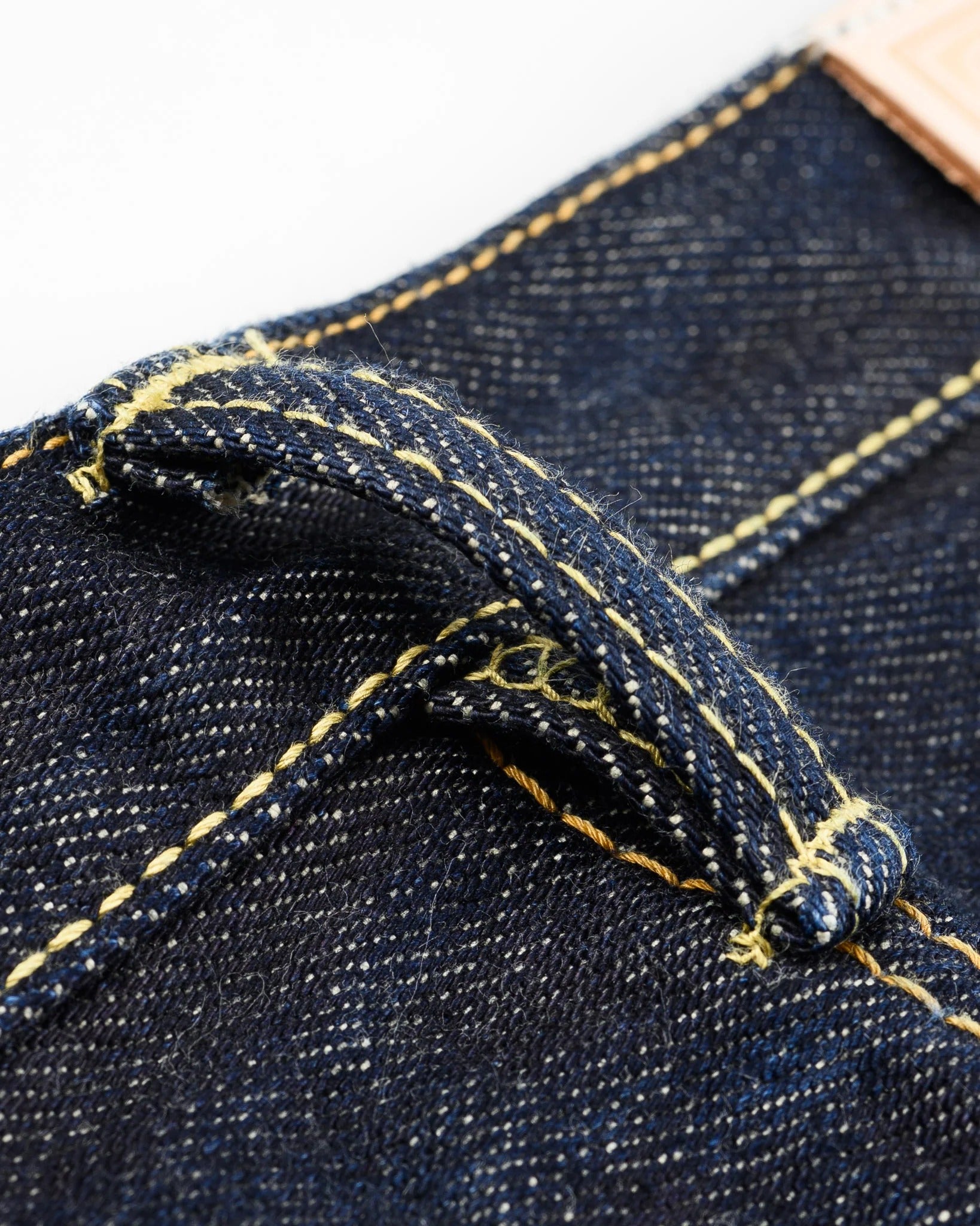IH-666S-21 21oz Selvedge Slim Straight Cut - INDIGO