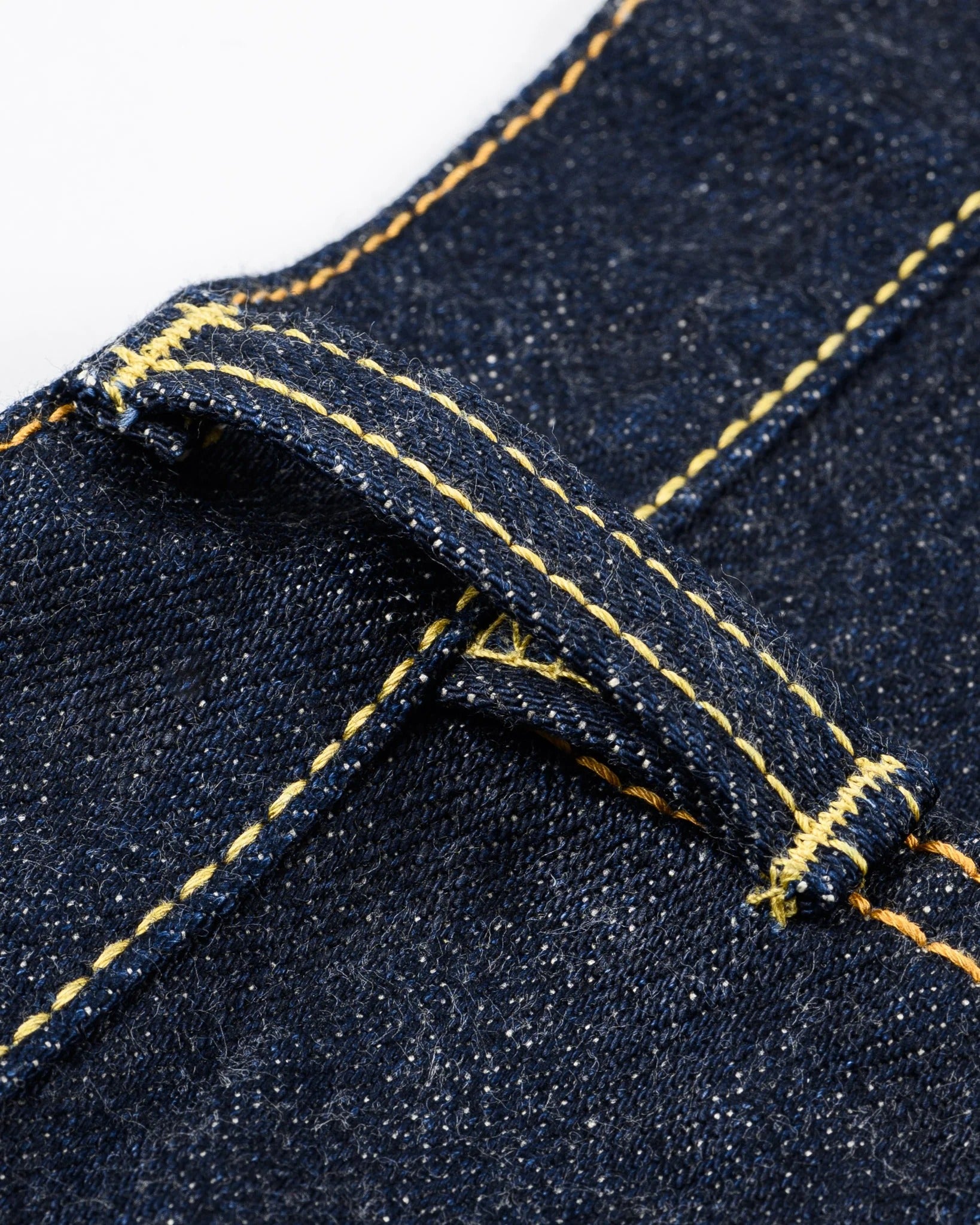 IH-634S-18 18oz Vintage Selvedge Straight Cut - INDIGO