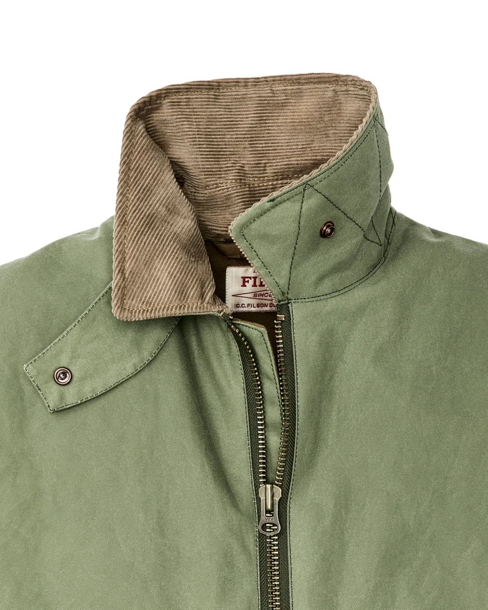 Women's Shelter Cloth Short Work Jacket - SAGE OLIVE