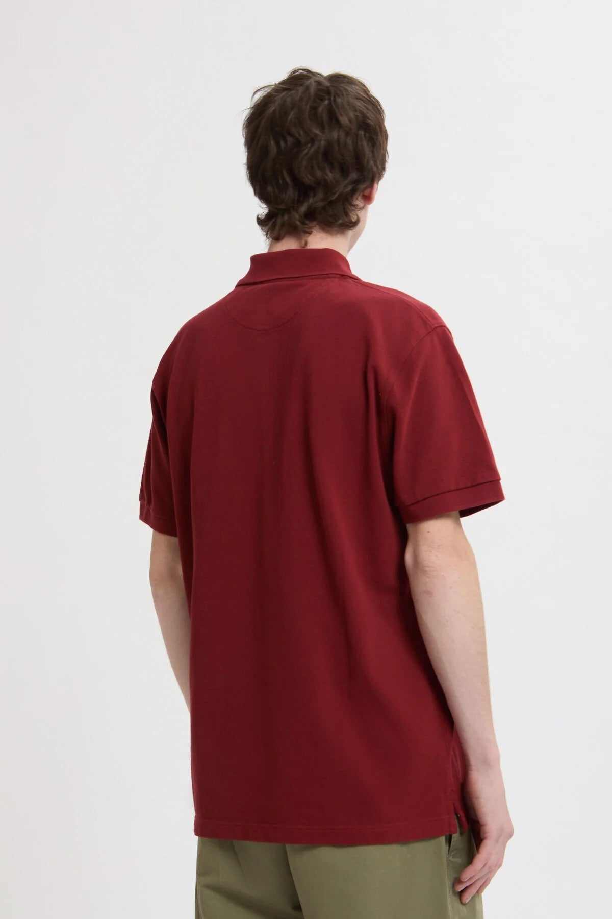 PIQUET POLO - OXBLOOD