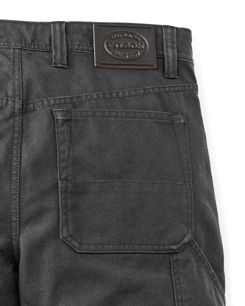 Dry Tin Double Front Pants - RAVEN