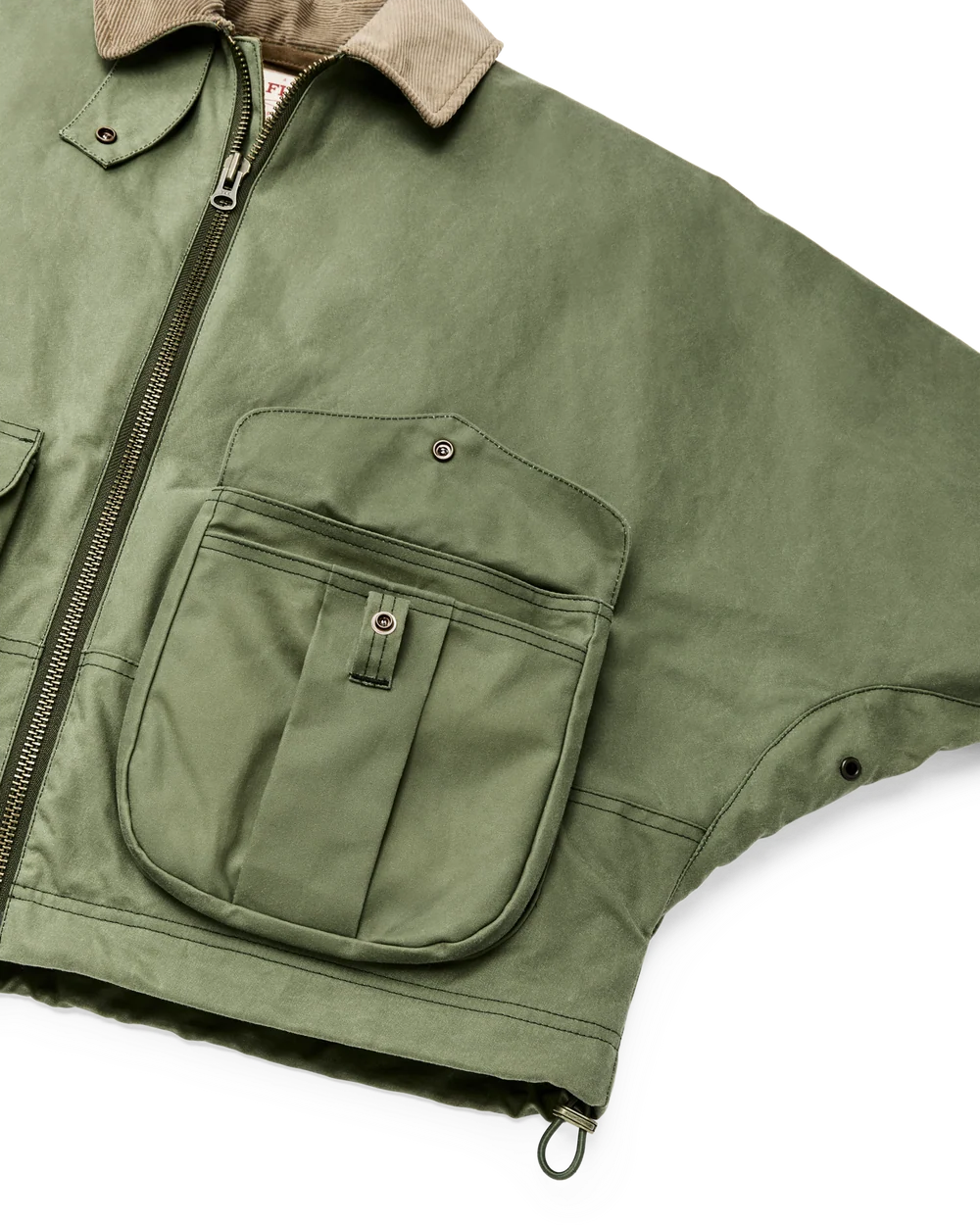 Women's Shelter Cloth Short Work Jacket - SAGE OLIVE