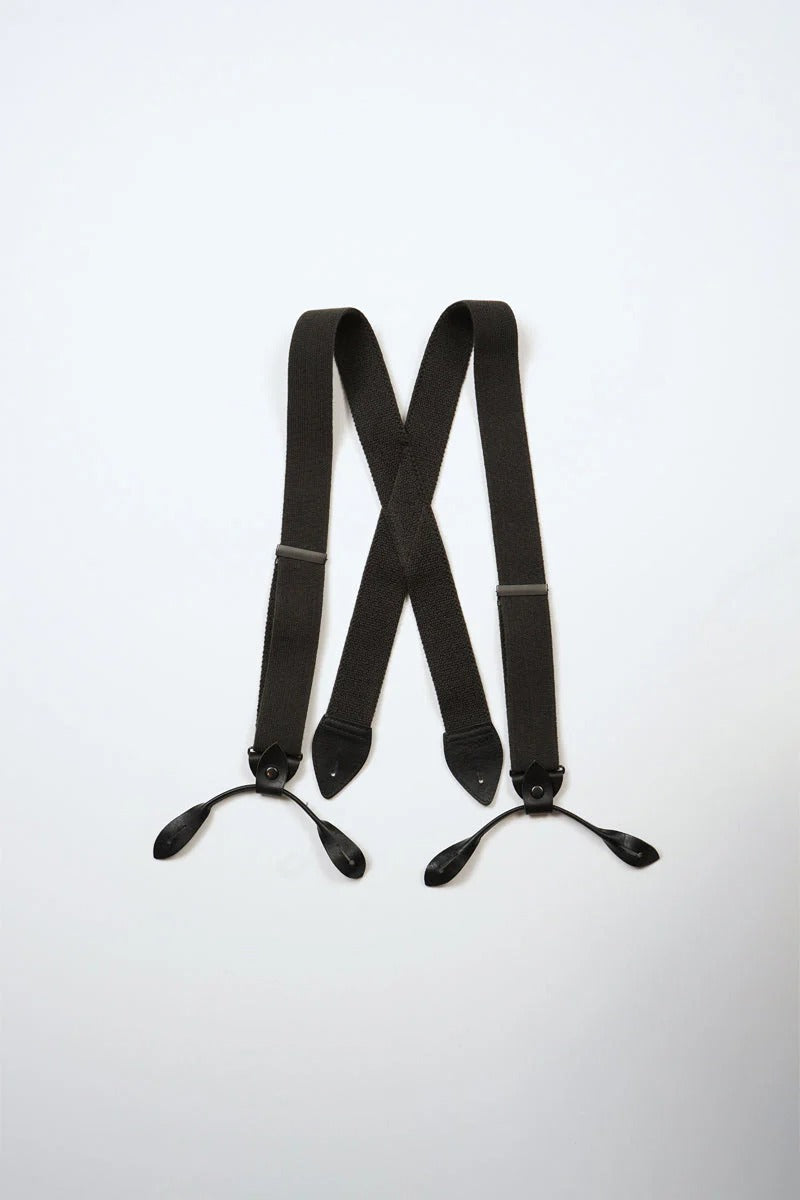 US ARMY SUSPENDER - CHARCOAL GRAY