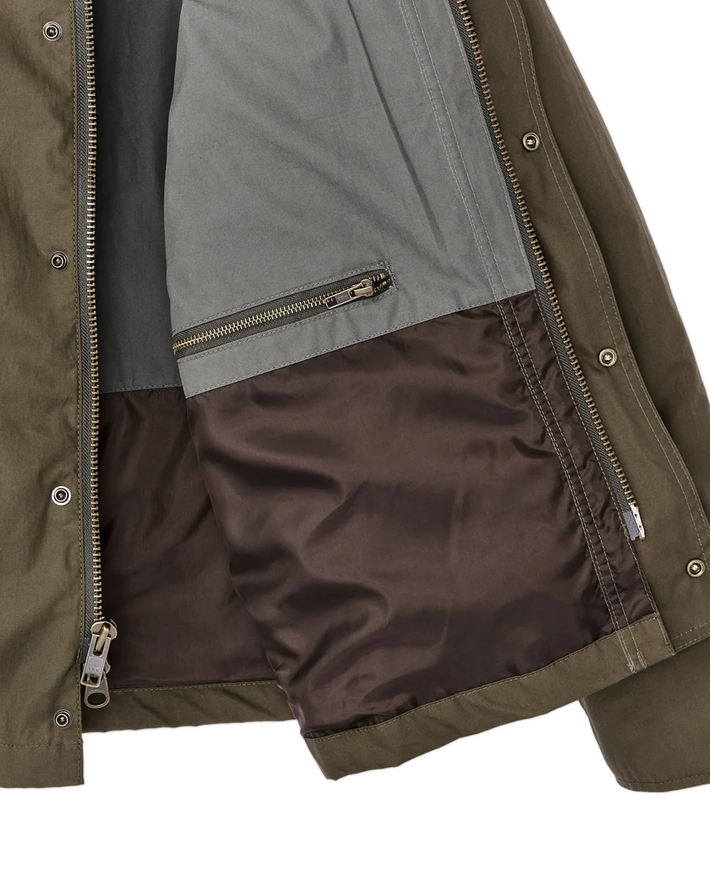 Dry Wax Short Field Jacket - BURNT OLIVE