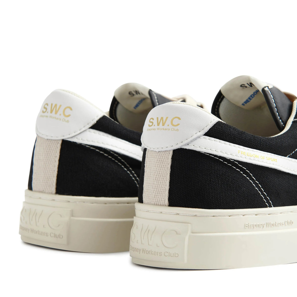 DELLOW S-STRIKE CUP CANVAS - BLACK/WHITE